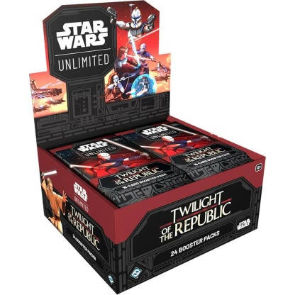 Star Wars Unlimited: Twilight of the Republic Booster Display