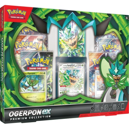 Pokemon: Ogerpon Ex Premium Collection