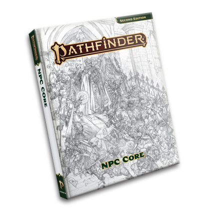 Pathfinder 2E: NPC Core - Sketch Cover